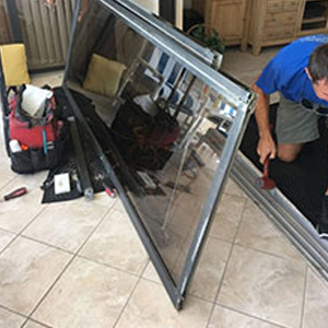 sliding glass door frame repair Riviera Beach